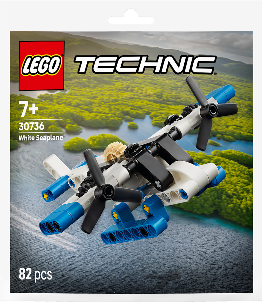 LEGO Vitt sjöflygplan 30736