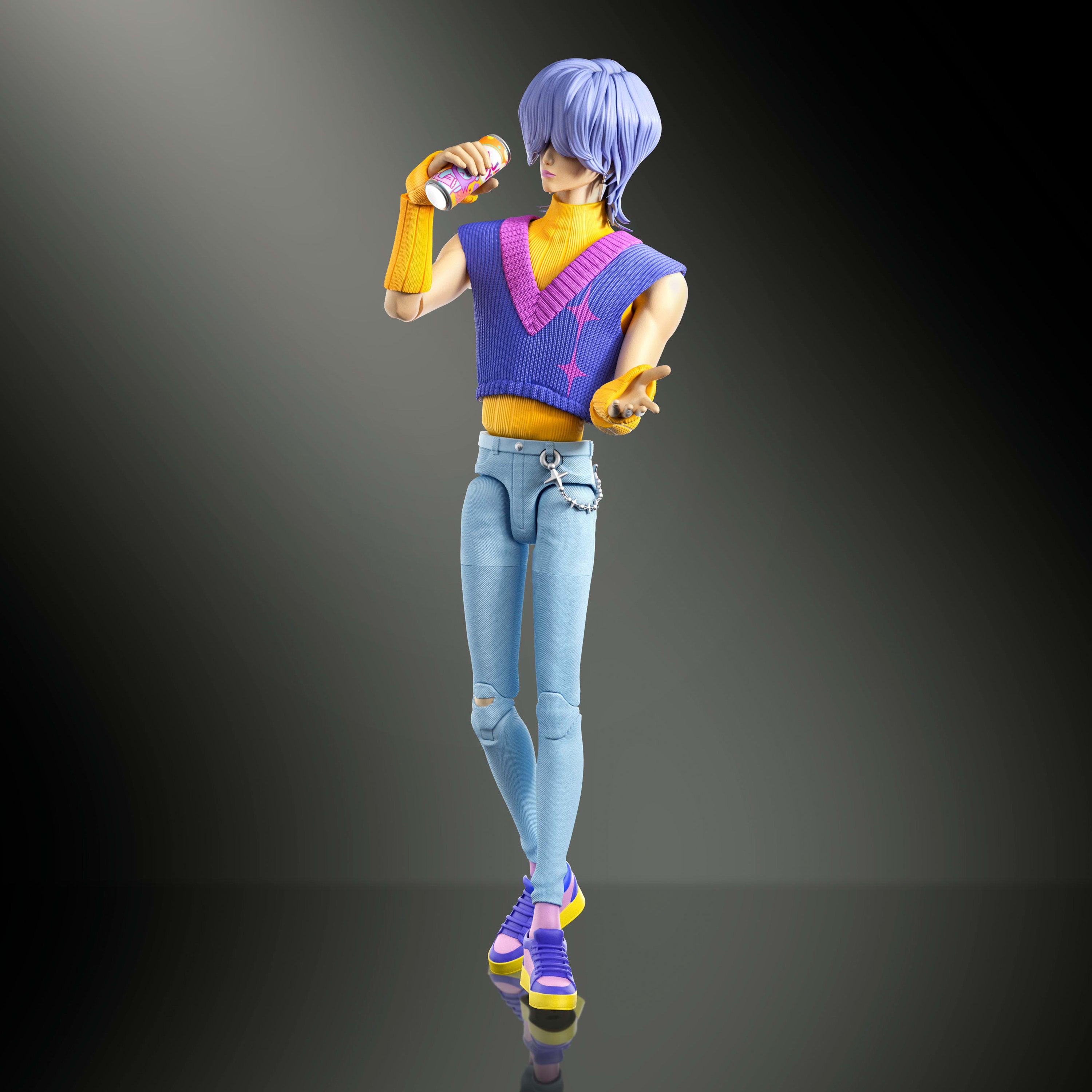 K-pop Demon Hunters Mystery Actionfigur