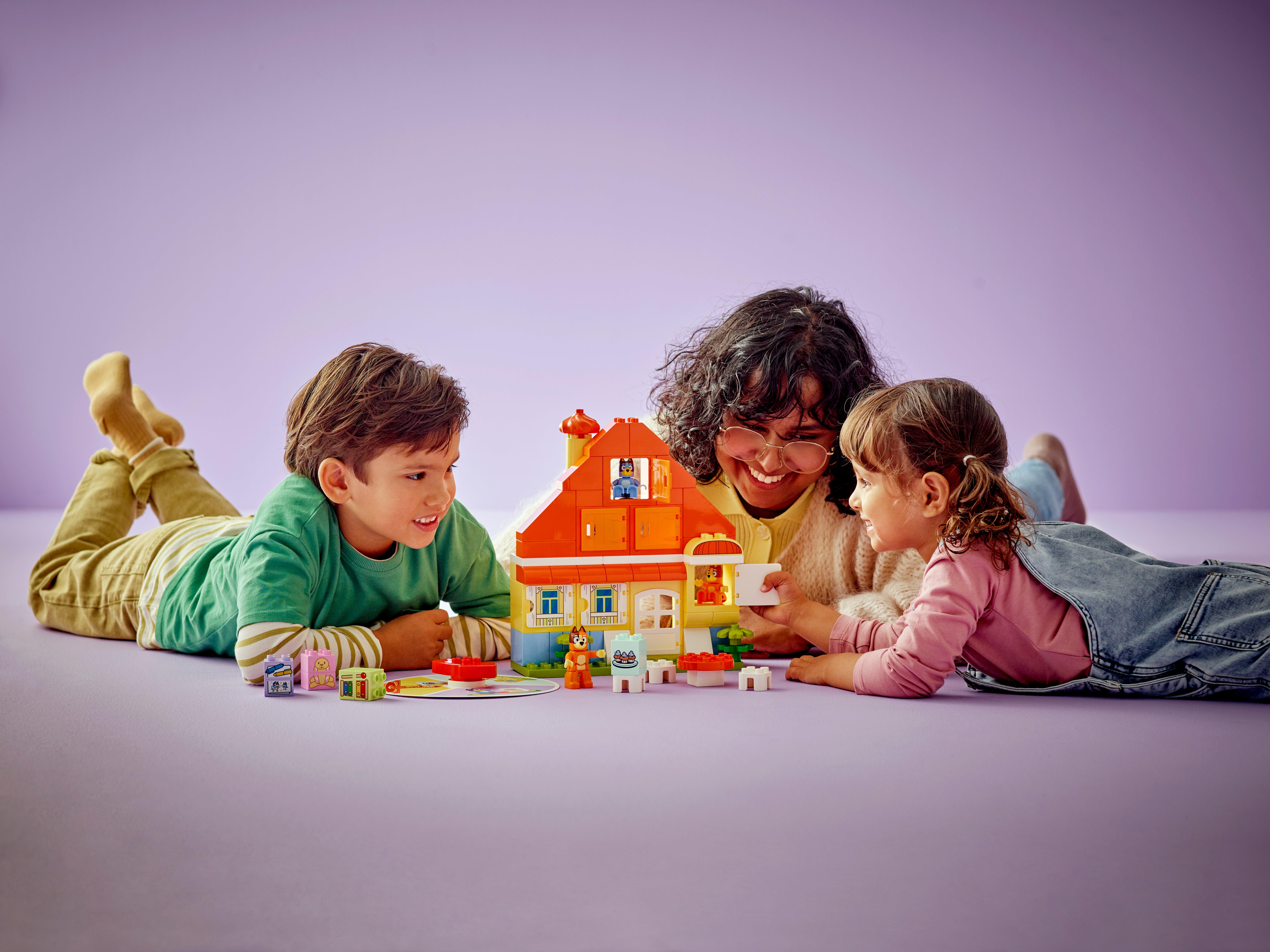 LEGO® DUPLO® Blueys hus med memoryspel Interaktiv leksak 10459