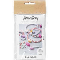 Mini DIY Kit Smycken, Elastiskt armband och ring
