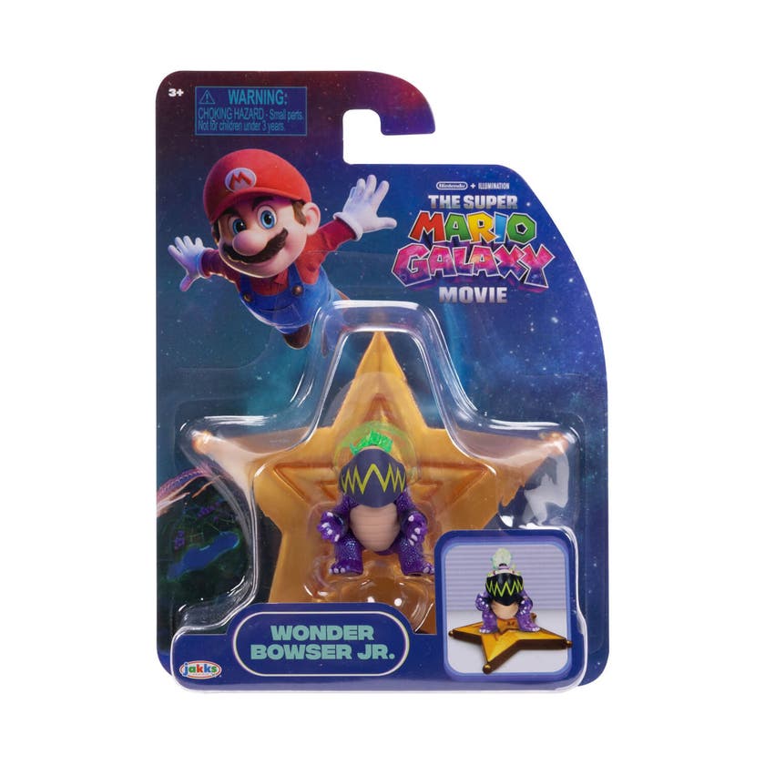 Super Mario Galaxy Movie minifigur 1,5" med stjärntillbehör