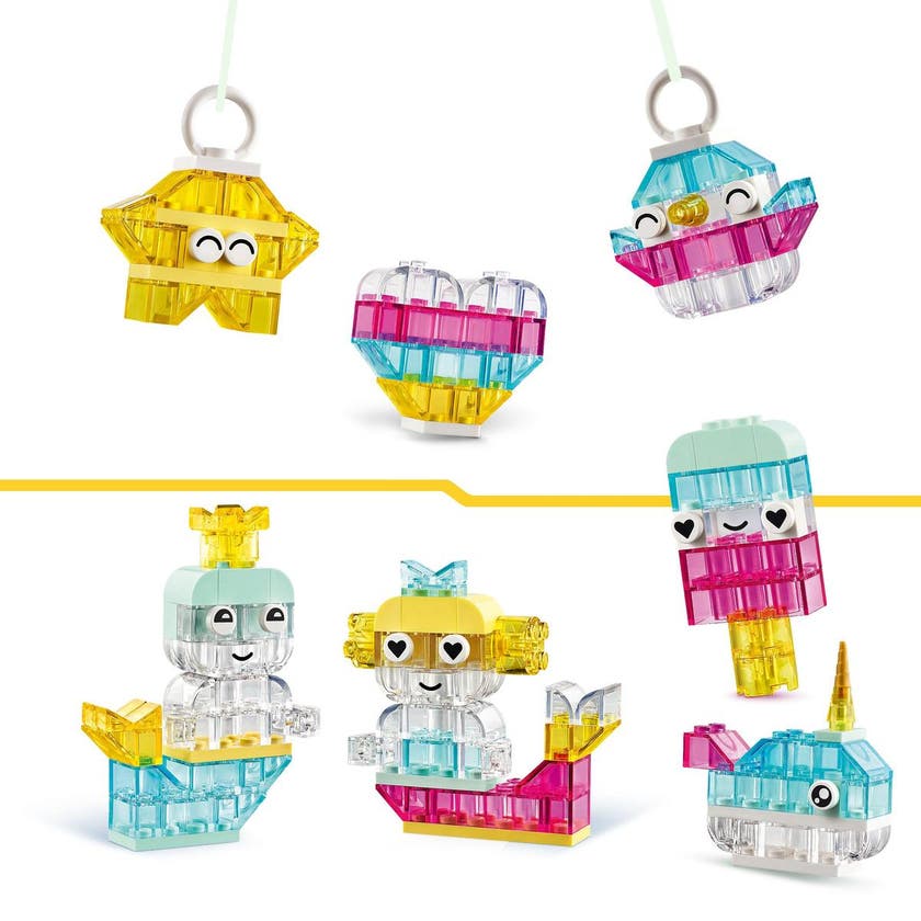 LEGO Classic 11040, Magical Transparent Box