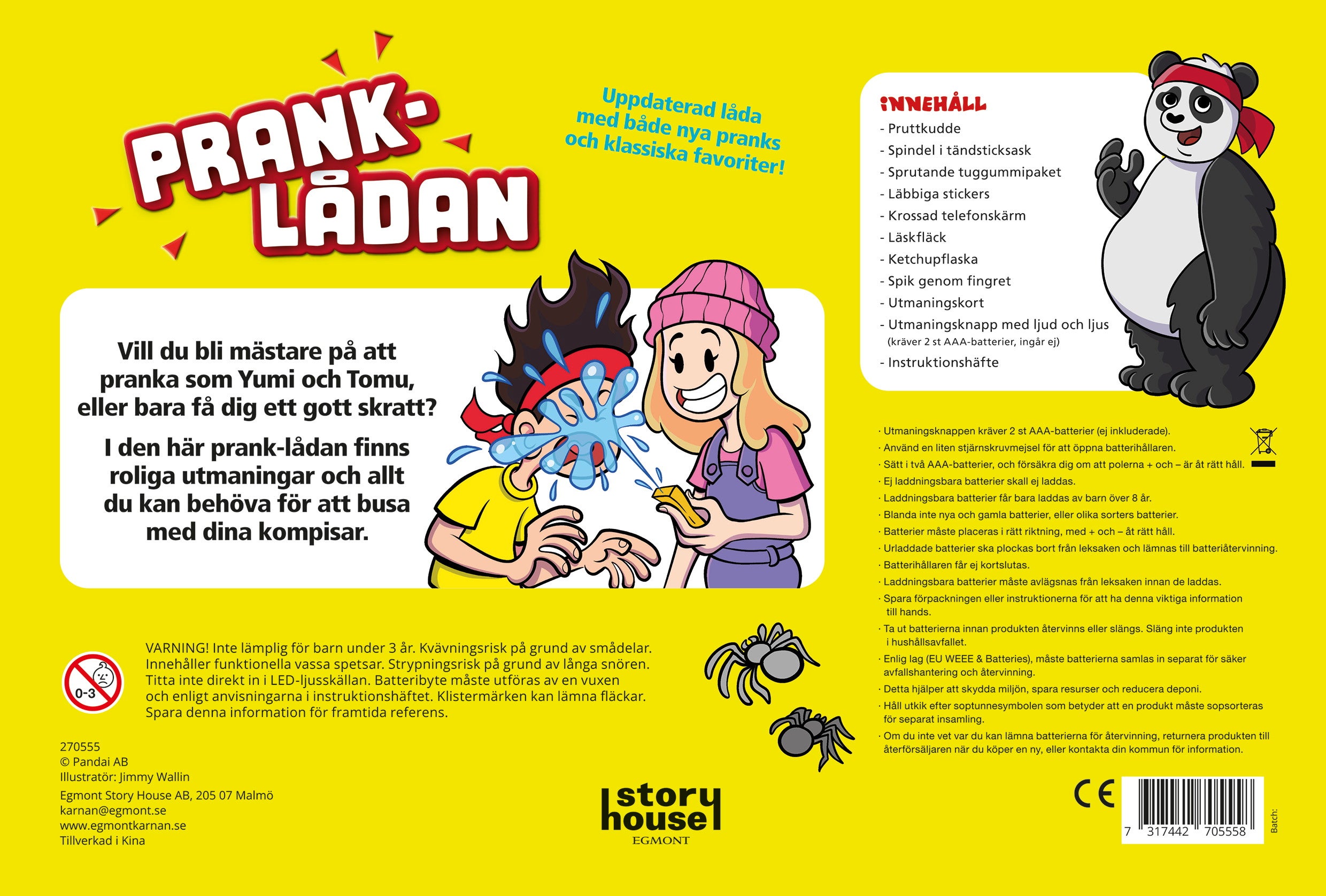 YUMI OCH TOMUS NYA PRANKLÅDA