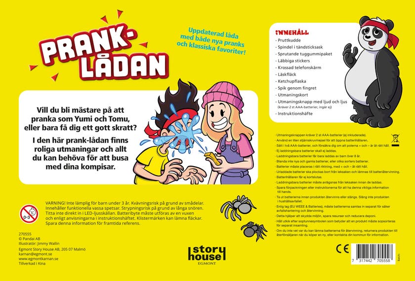 YUMI OCH TOMUS NYA PRANKLÅDA