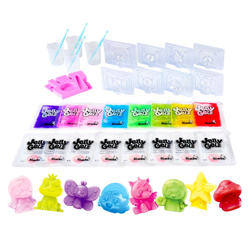 Jelly Gelz Fairy - pysselset med gel och formar