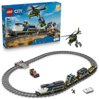 LEGO® City Polis – tågrån – Set med leksakståg 60508