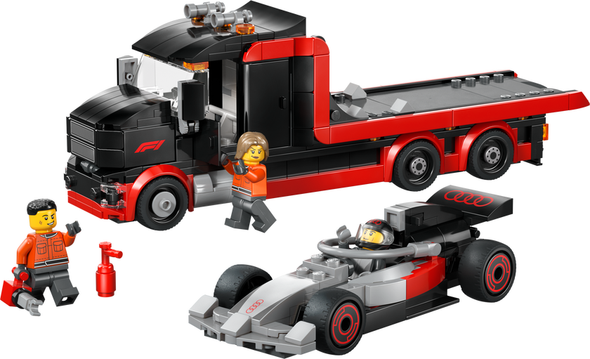 LEGO® City F1® uppvisningsbil med Audi F1® racerbil 60493