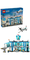 LEGO® City Flygplats med flygplan – Lekset med flygplatsmodell – 60502
