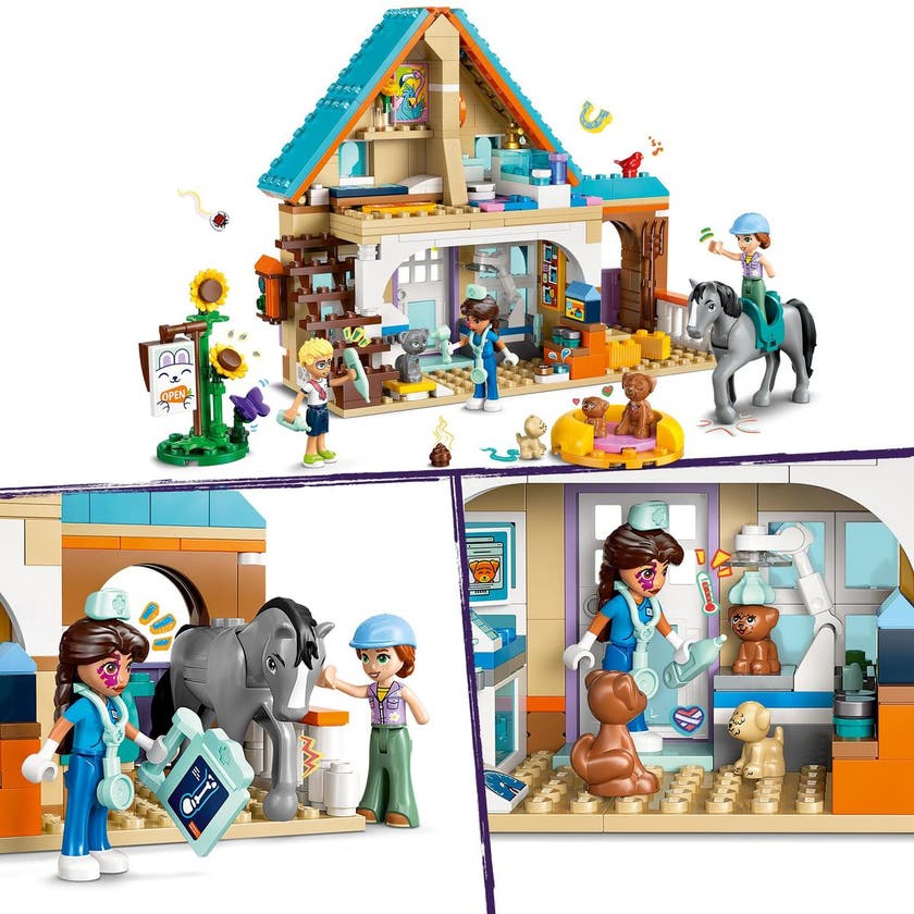 LEGO Friends 42651, Veterinärklinik för hästar och husdjur