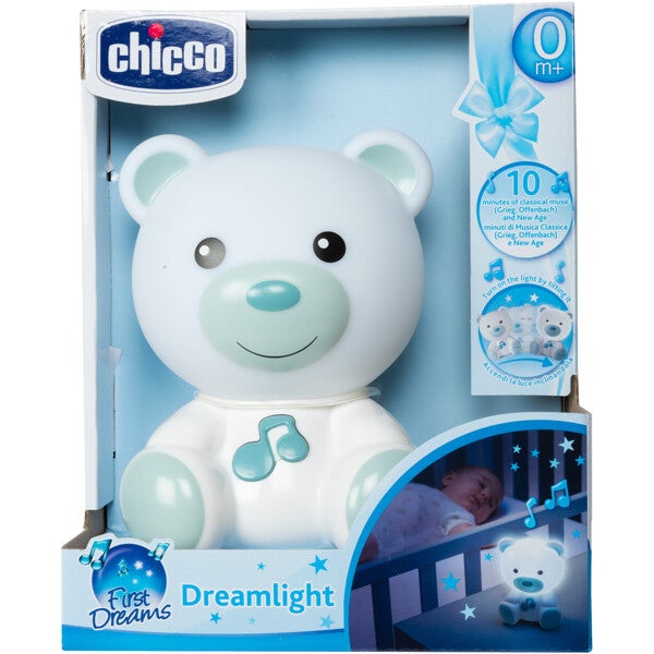Chicco Dreamlight nattlampa blå