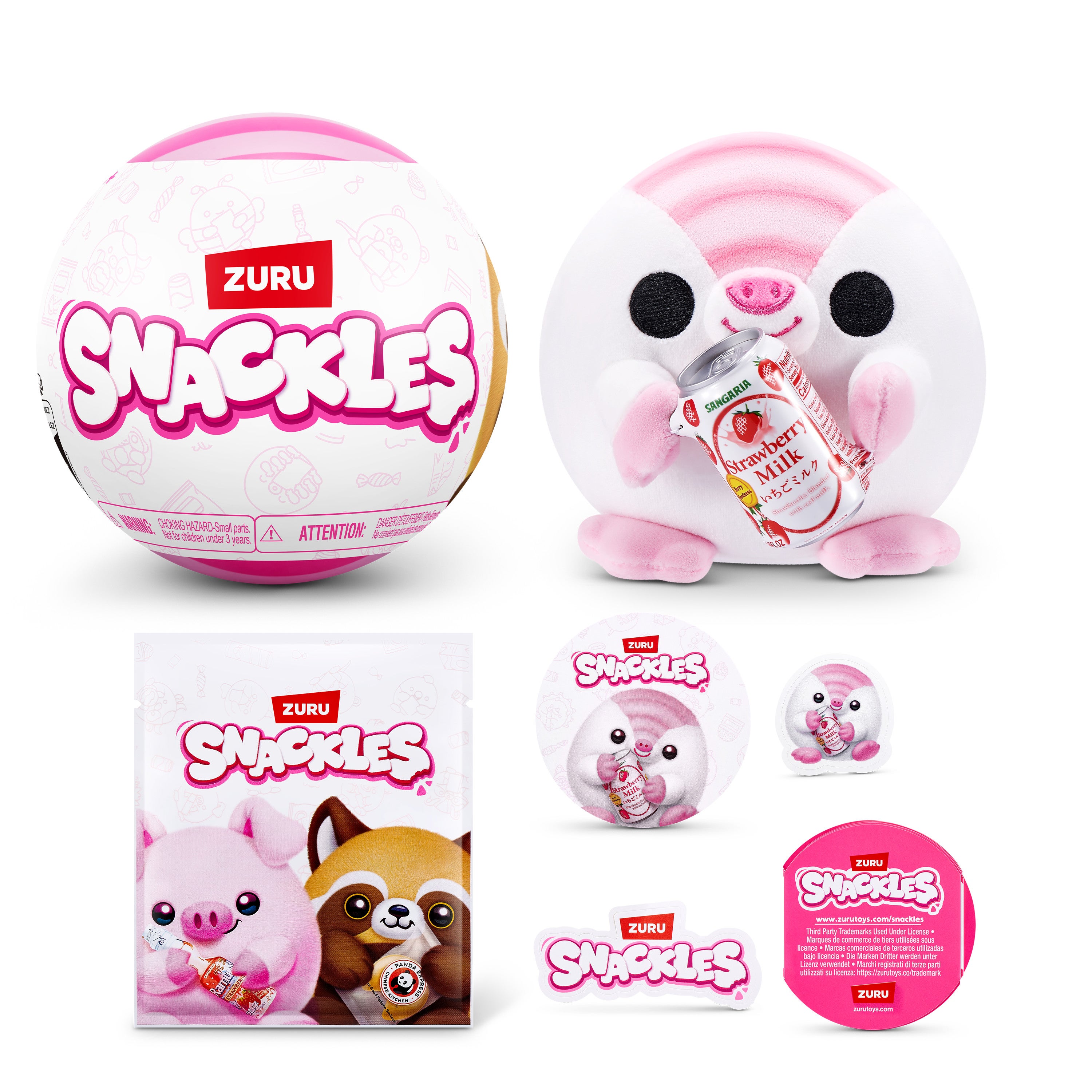 Snackles S3 Core Licensed Capsule 5"