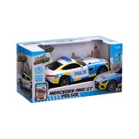 Radiostyrd Mercedes-AMG GT Polisbil 1:24