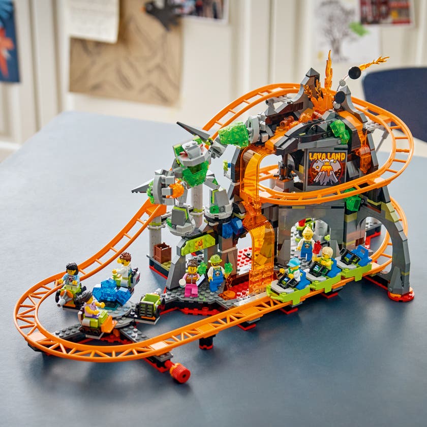 LEGO® City Nöjesparken Lava Land – Byggset 60501