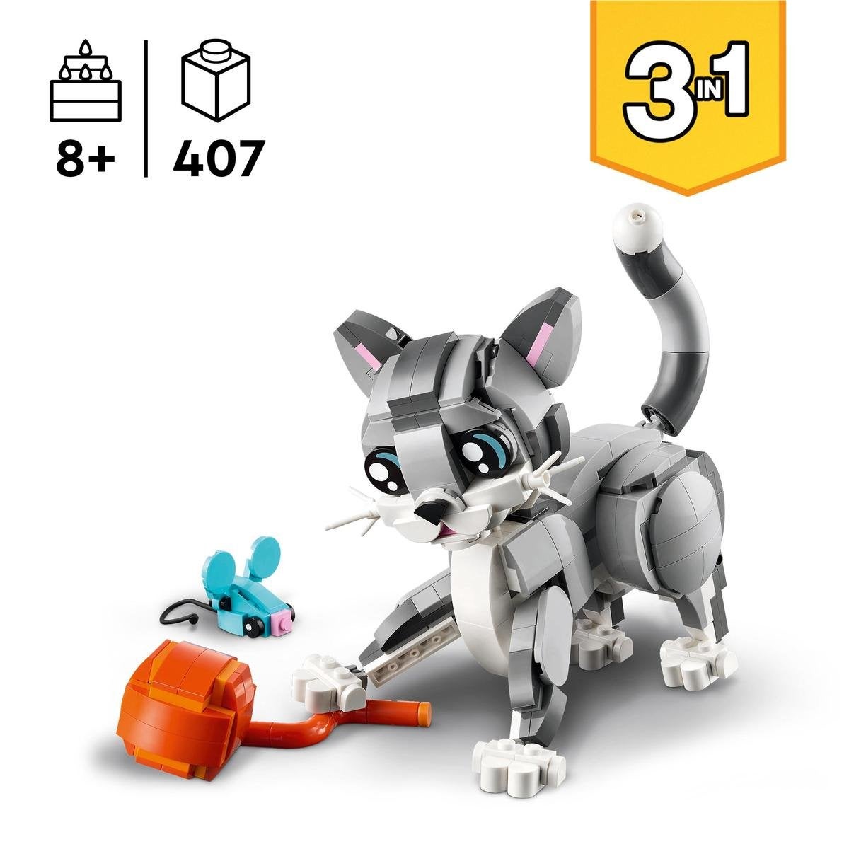 LEGO Creator 31163, Lekfull katt
