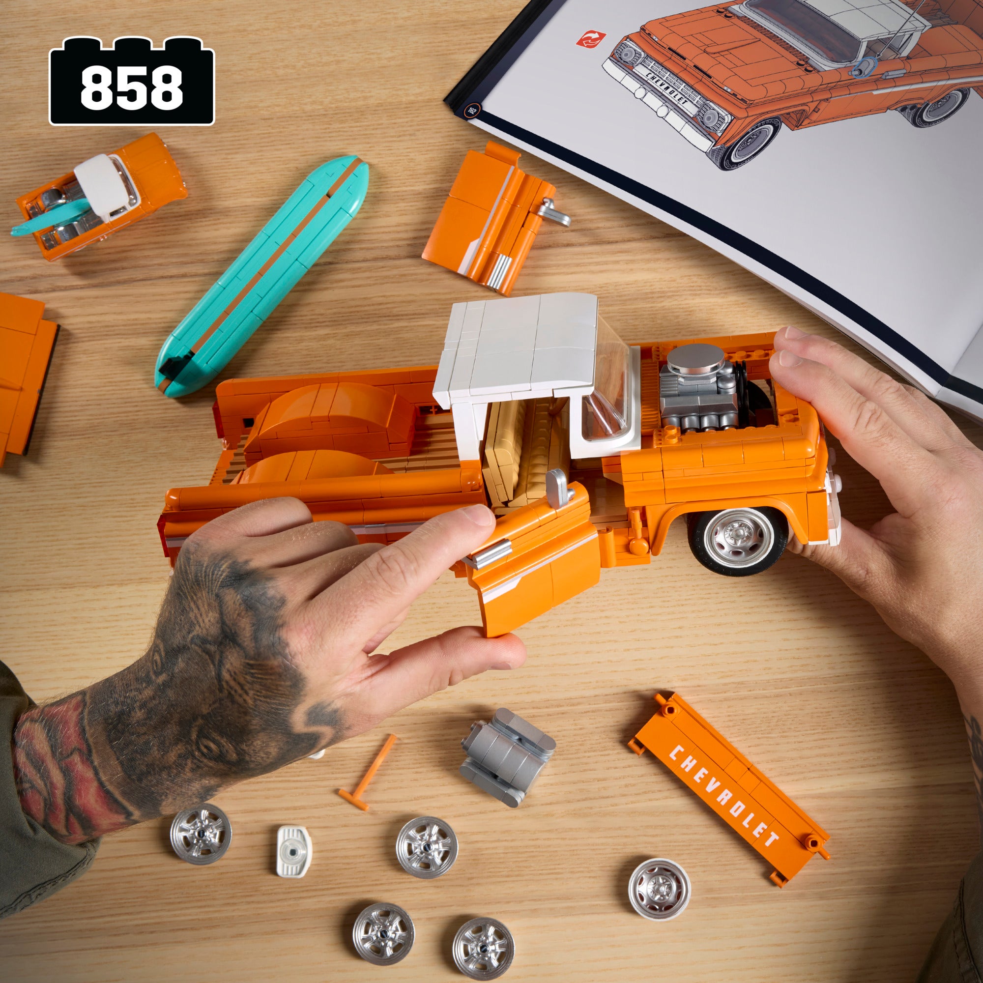 Mattel Brick Shop Elite Series Chevy (TGT)