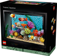 LEGO® Icons Tropiskt akvarium, Byggset med prydnadsakvarium för vuxna 10366