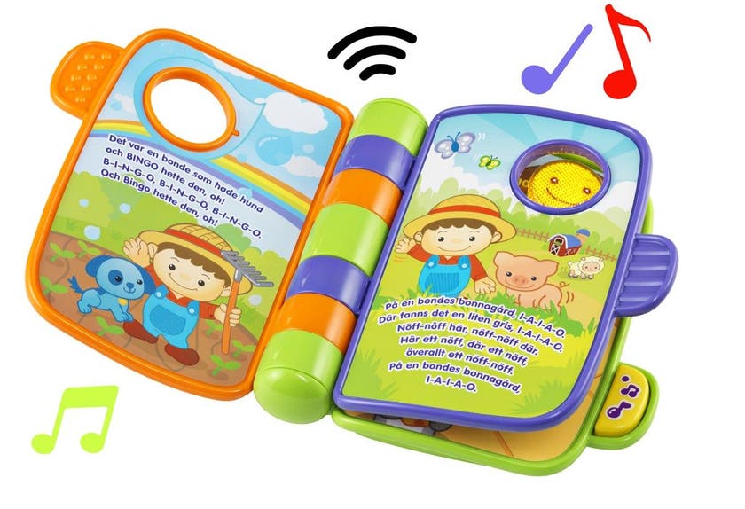 Vtech, Baby Aktivitetsbok med rim, SE