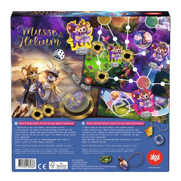 Musse & Helium Universums fyra element