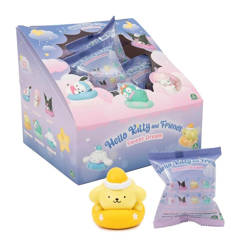 Hello Kitty & Friends Sweet Dreams 4 cm karaktärer