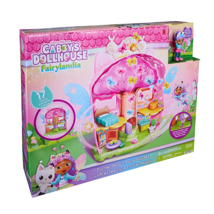 Gabby's Dollhouse Flutter Fairy Magic Playset