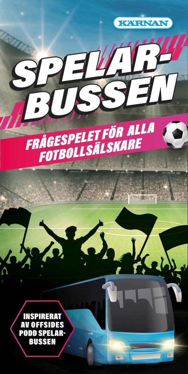 Spelarbussen – fotbollsquiz från klubbhus till arena