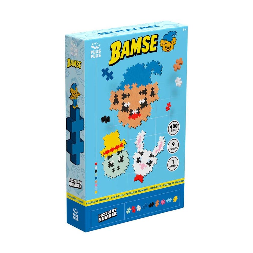 Plus-Plus Bamse, Skalman & Lille Skutt 400 stk