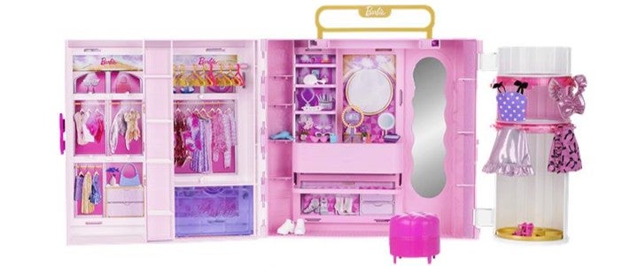 Barbie Deluxe Style Closet Playset – Dockgarderob