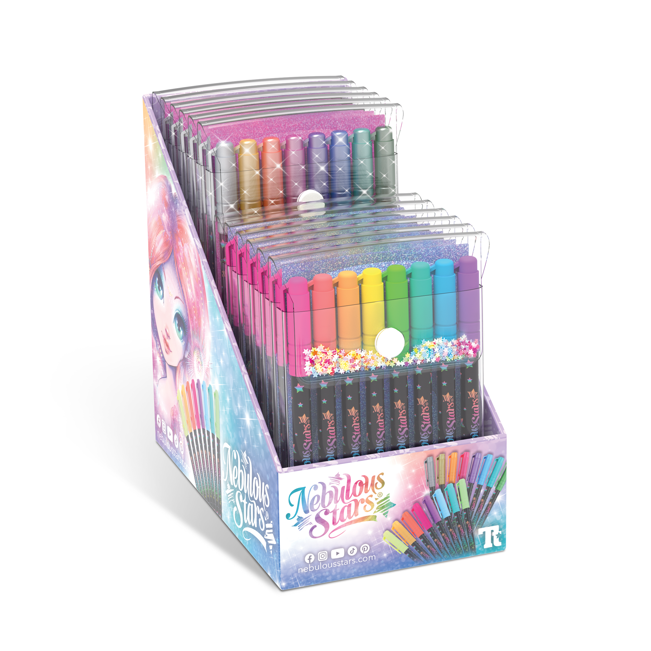 Nebulous Stars Gelpennor 8-pack