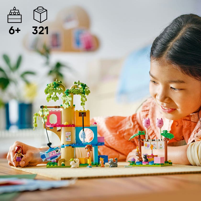 LEGO Friends 42666, Kattkalas & trädkoja