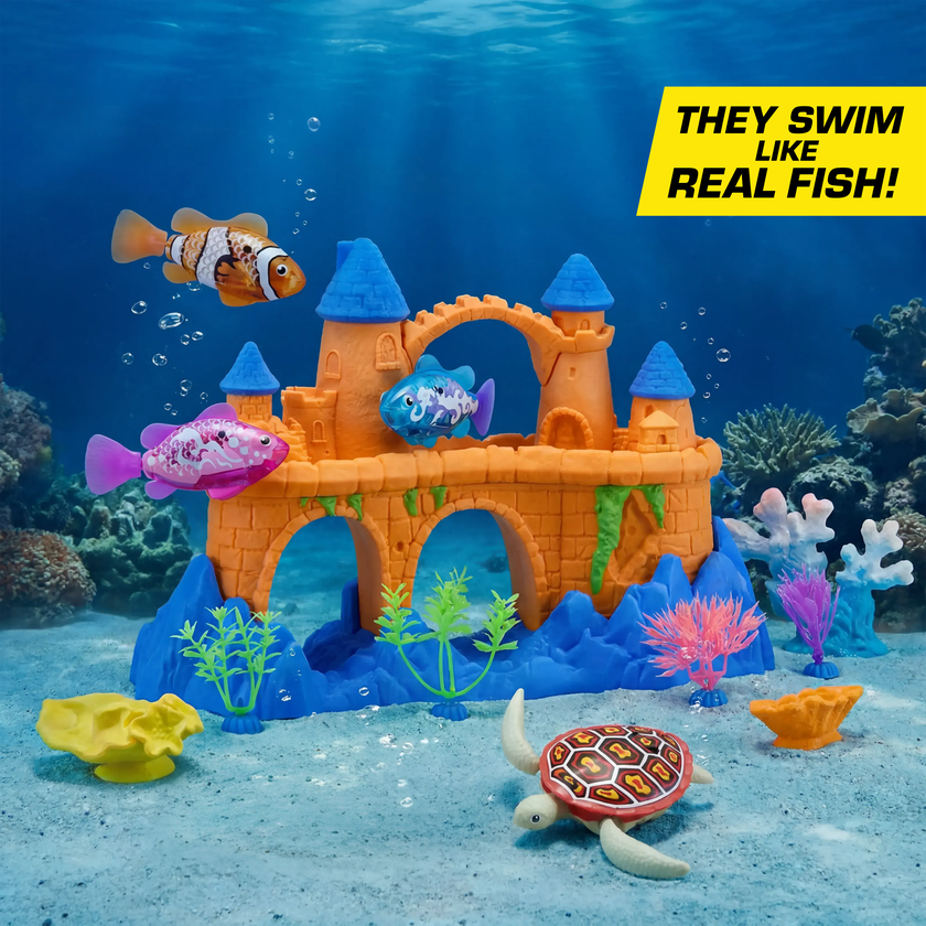 Robo Alive Light Up Aquarium Set