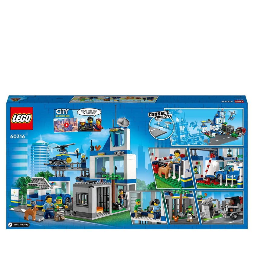 LEGO City Police 60316, Polisstation