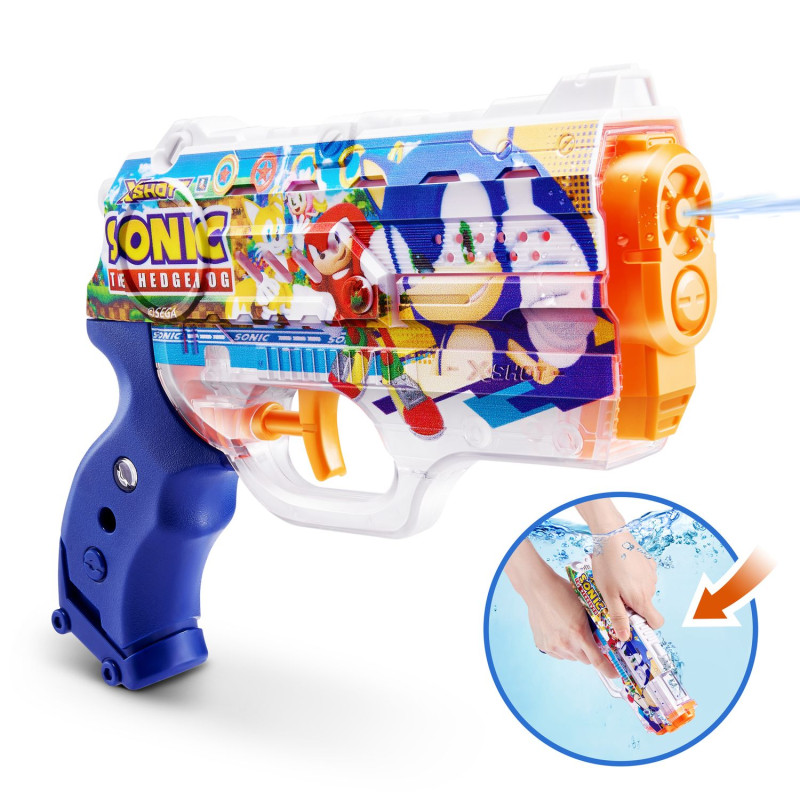 XSHOT Water Nano Fast-Fill Skins Sonic SERIES 1 NANO BLASTER