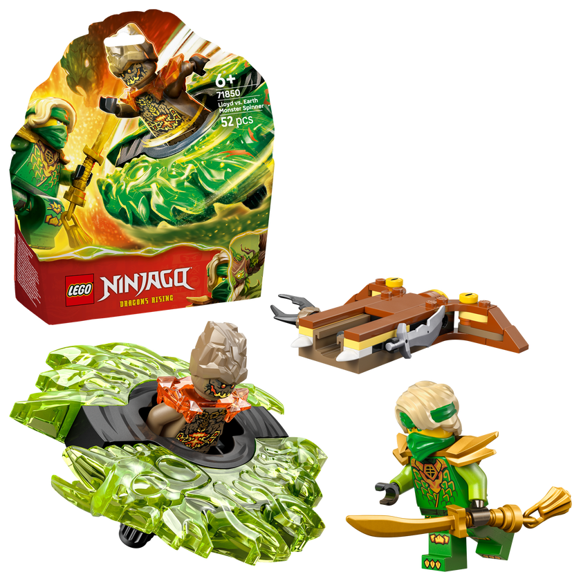 LEGO® NINJAGO® Lloyd mot jordmonsterspinner Stridsleksak 71850