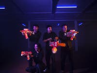 XSHOT Hyper Gel Motoriserad Gatling-blaster