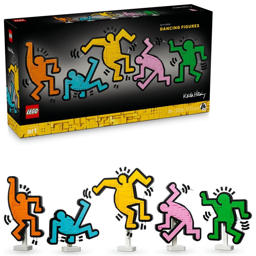 LEGO ART 31216, Keith Haring – Dansande figurer