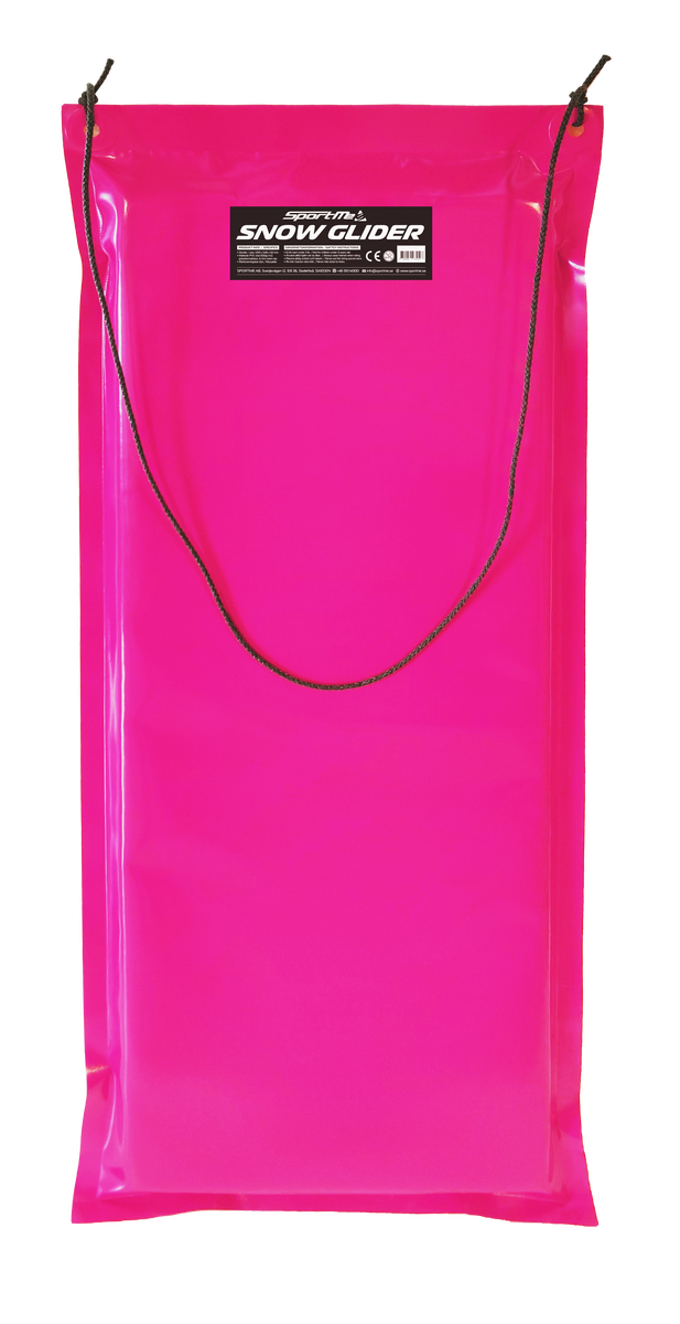 Åkmadrass Snowglider 110cm, Rosa