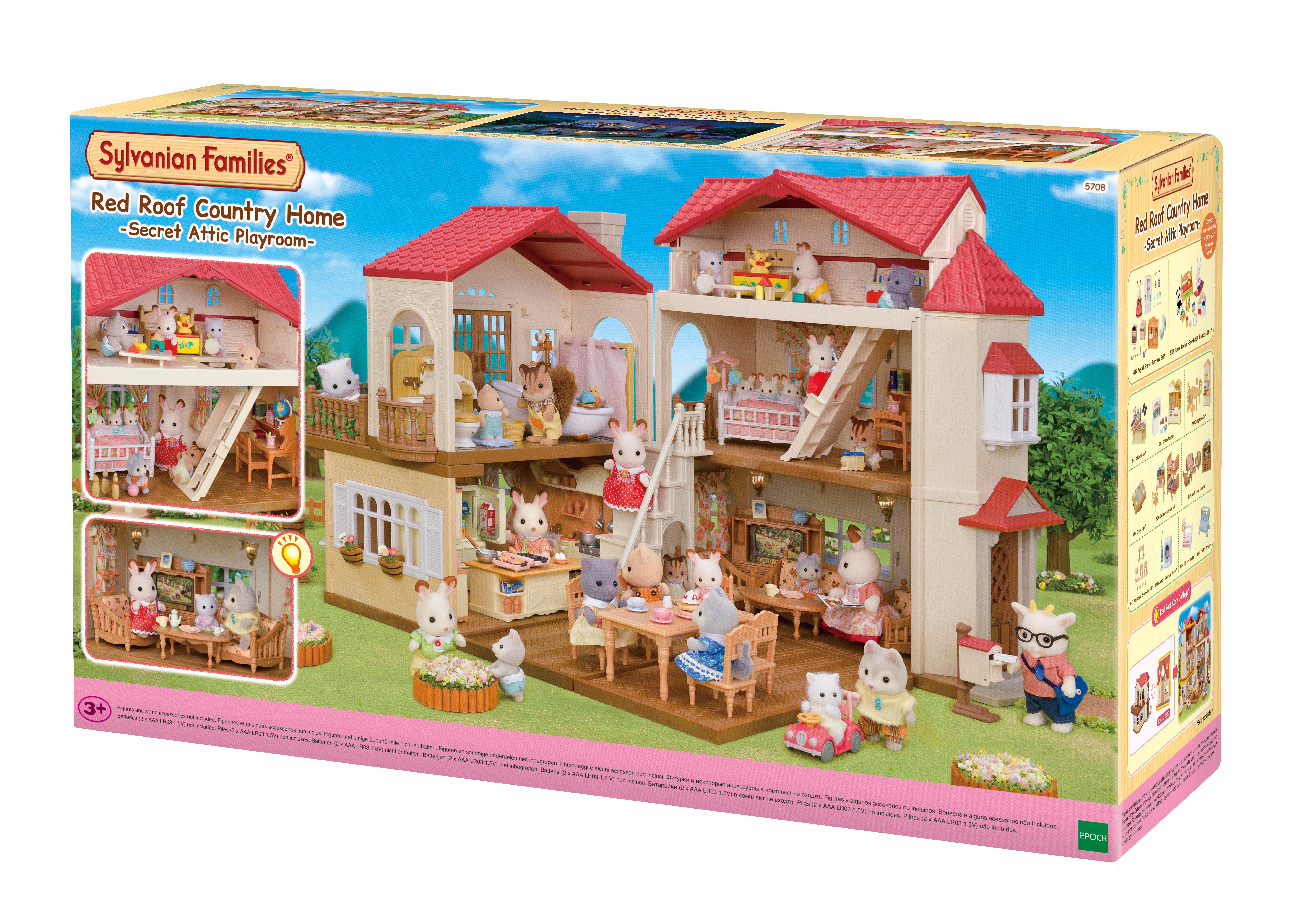 Sylvanian Families - Den nya villan med vinden