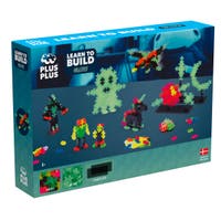 Plus-Plus Learn To Build Glow in the dark