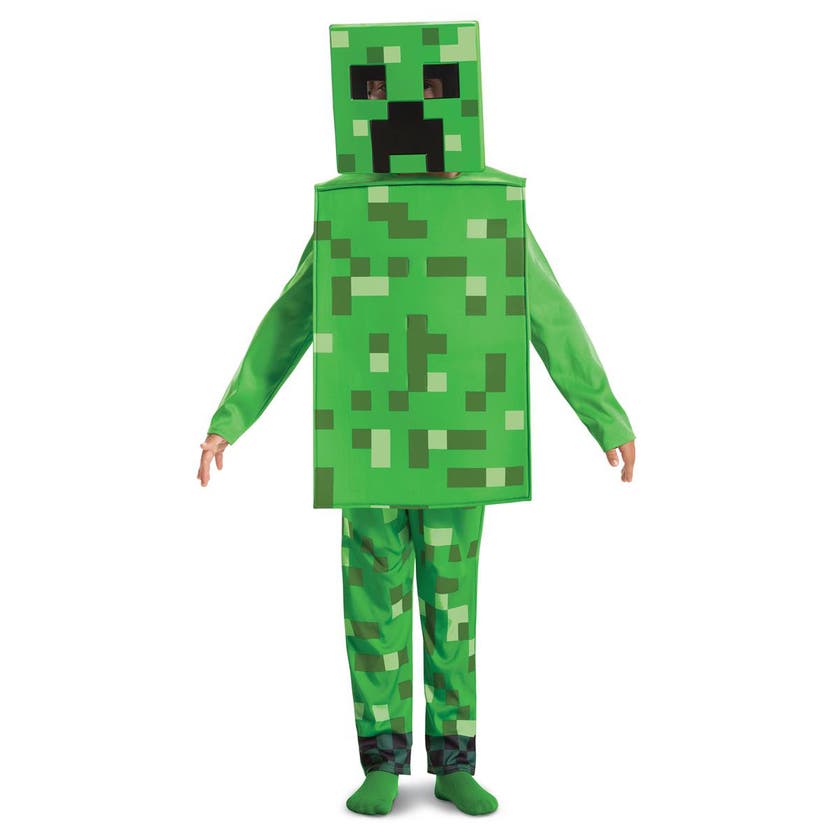 Disguise Minecraft Costume Fancy Creeper S (4-6)