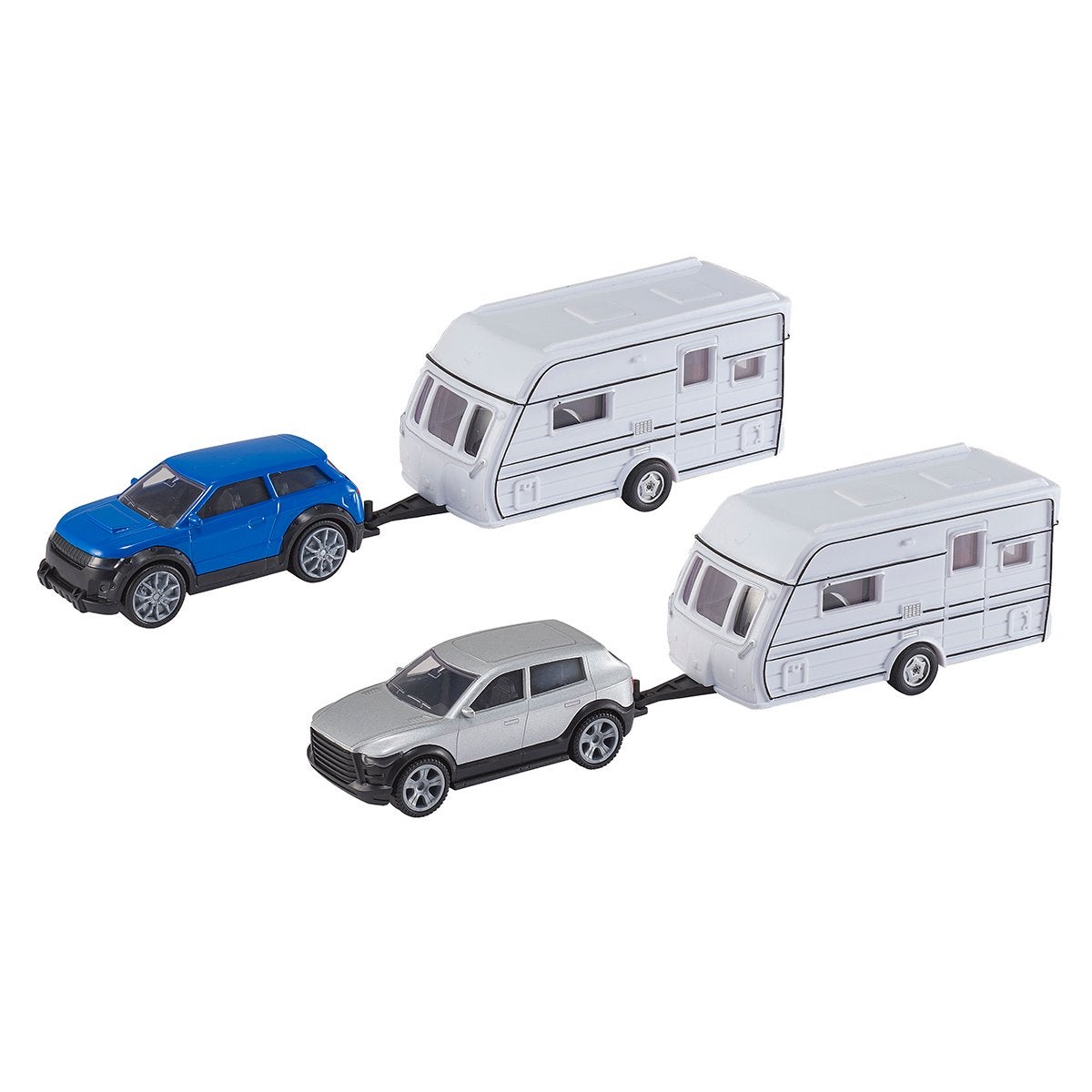 Bil med husvagn 25 cm