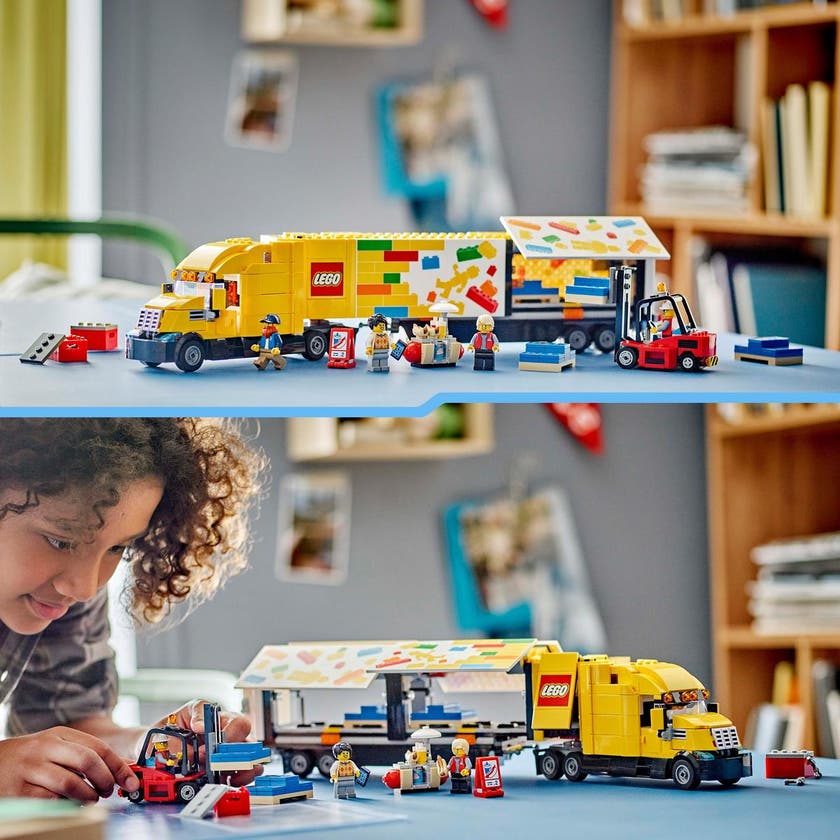 LEGO City 60440, Gul långtradare