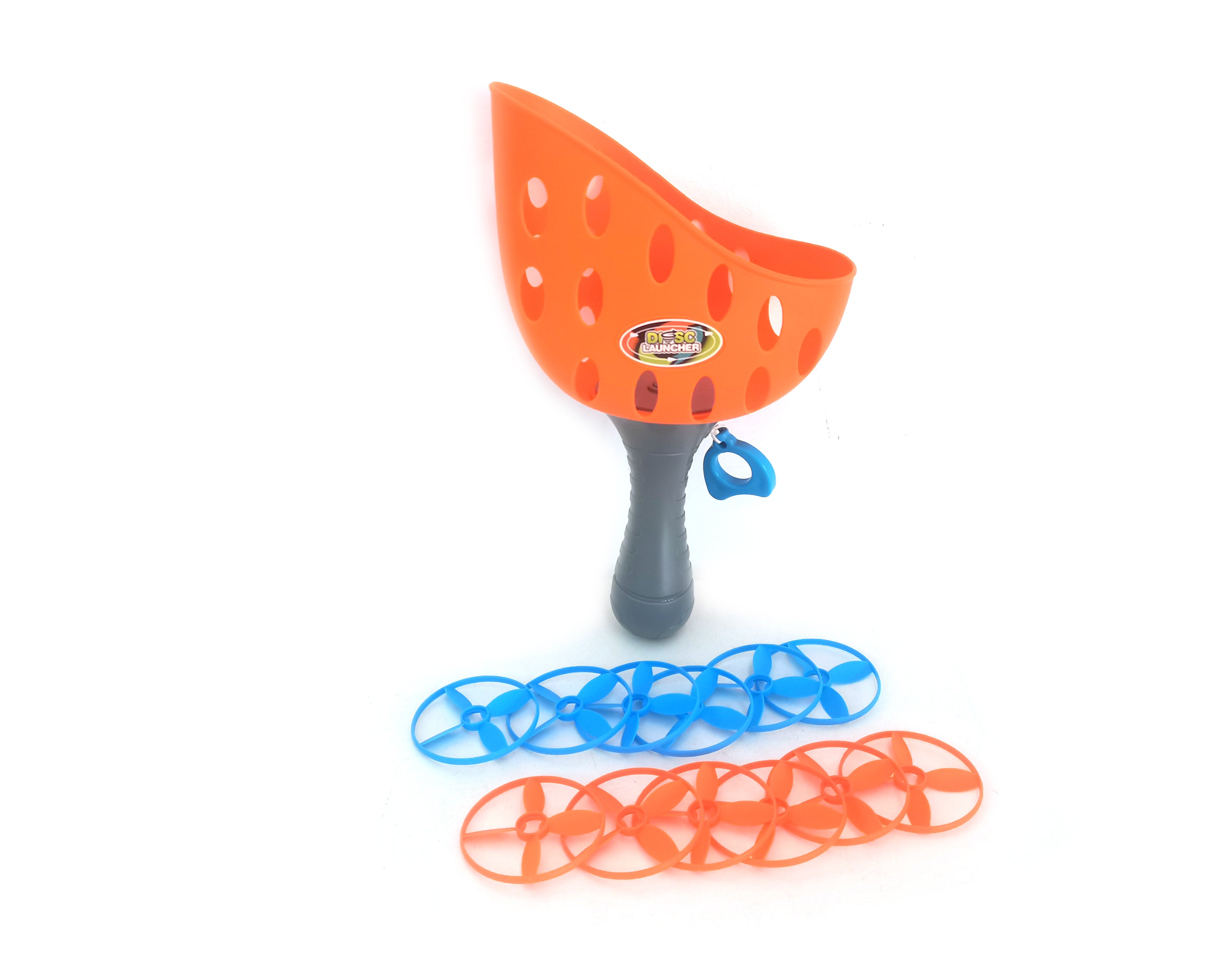 Spinning Game Skjut och Fånga 12 Diskar