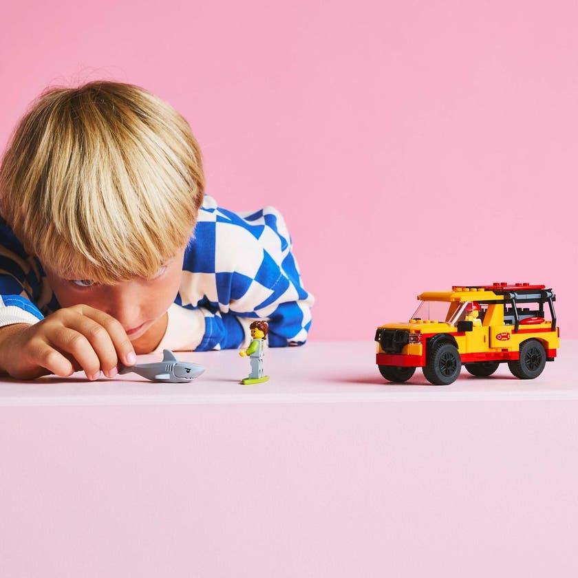 LEGO City Great Vehicles 60453, Strandräddning med livräddarbil