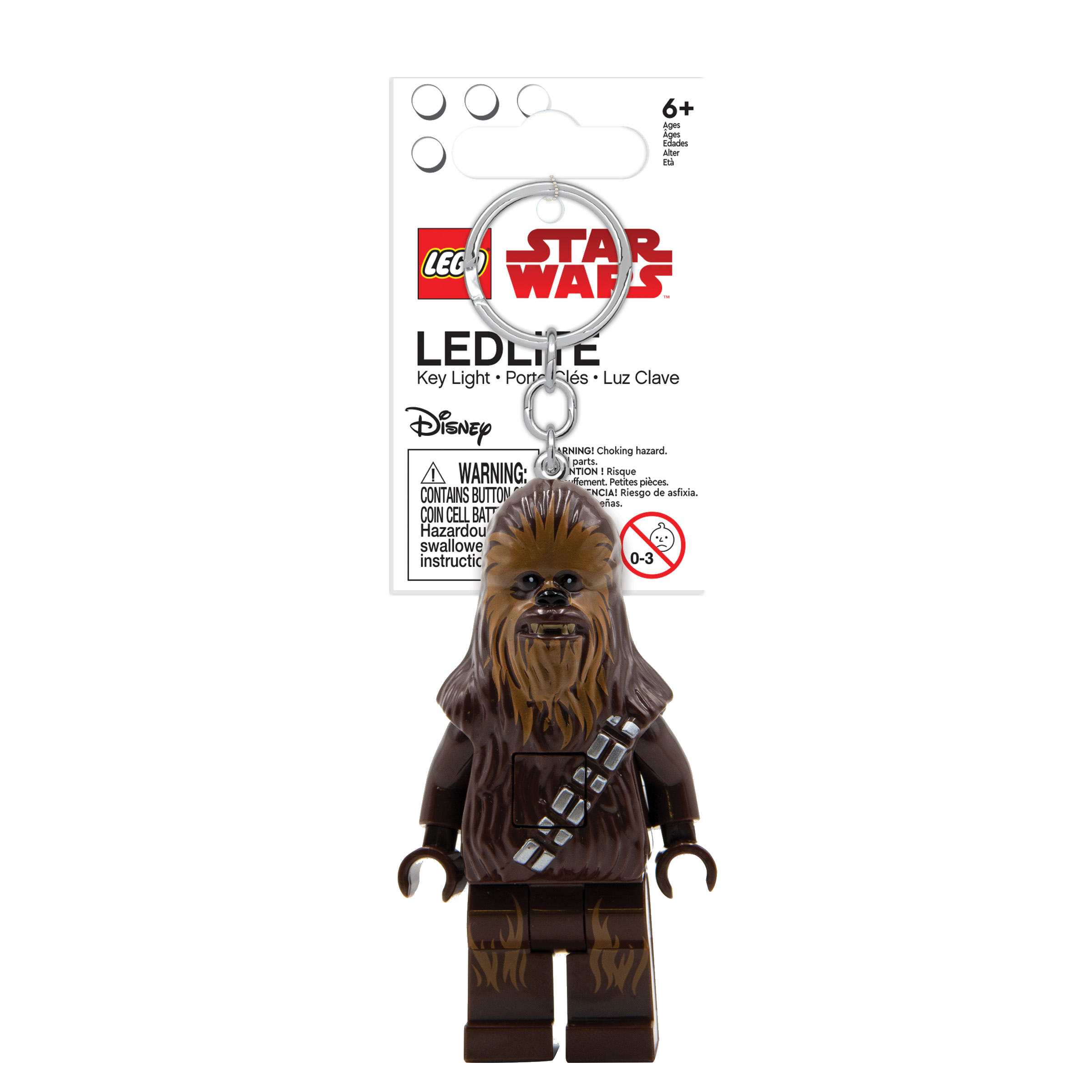 LEGO® Star Wars CHEWBACCA Nyckelring med LED-lampa