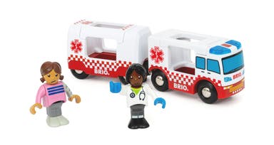 WEBBFYND BRIO Tåg, Rescue Ambulance