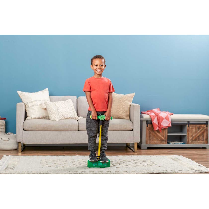 Frankie Frog Pogo Pals Hopper - Mjuk hoppstylta