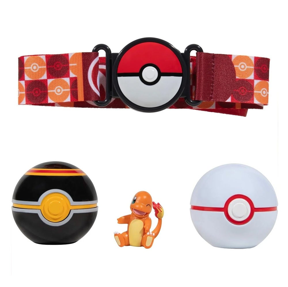 Pokemon, Clip 'N' Go Poke Ball Belt Set Charmander