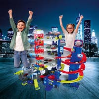 Majorette Majorette Super Chase Center Med 5 Bilar