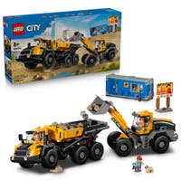 LEGO® City Dumper och frontlastare – Byggleksak 60494