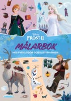 Målarbok Disney Frost med klistermärken